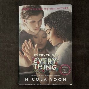 Everything, Everything by Nicola Yoon – Paperback Book (White, Pink, Black)